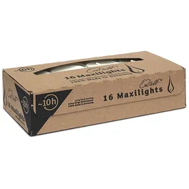 Qult Farluce Teelichter 16 St. weiß