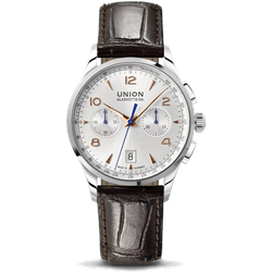 Union Glashütte Noramis Chronograph D008.427.16.037.01 - silber,braun - 42mm