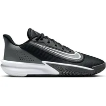 Nike Nike, Precision VII, Basketballschuhe 44 Weiss, schwarz, Grau