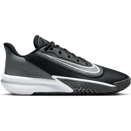 Nike Nike, Precision VII, Basketballschuhe 44 Weiss, schwarz, Grau
