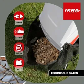 IKRA IMH 2500 Elektrohäcksler 2.500 Watt