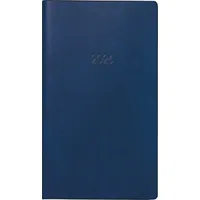 Brunnen Taschenkalender 740 2026 | A6, Kunststoff, dunkelblau