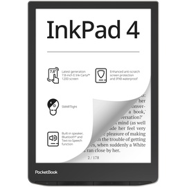 PocketBook InkPad 4 - Stardust Silver, E-Book Reader