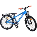 tpfsports Cross Kinderfahrrad - Jungen - 20 Zoll - Rücktritt + Handbremse - Blau