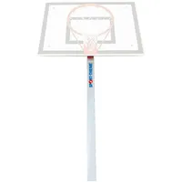 Sport-Thieme Basketballsäule "Jump", Mit Ausladung