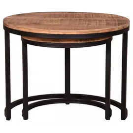 bene living Couchtisch 2er Set Fermo Mango natur