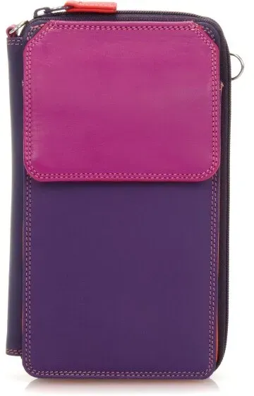 Mywalit Geldbörse Leder 11 cm  lila
