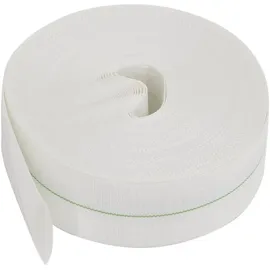 vidaXL Flachschlauch 50 m weiß