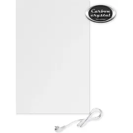 Viesta VIESTA® Infrarot Wandheizung mit Thermostat [inkl. TH12 Thermostat] – Infrarotheizung Wandmontage Heizkörper – Carbon Crystal Infrarotheizung – Paneel Badezimmer geeignet – (modell H500-500W)