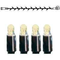Star Trading System-Lichterkette LED 3 m Schwarz warmweiß