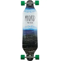 MADRID Longboard Mountain, Blau, ONE SIZE