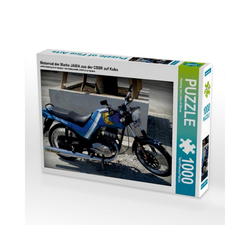CALVENDO Puzzle CALVENDO Puzzle Motorrad der Marke JAWA aus der CS, 1000 Puzzleteile