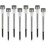 Perel Perel, Spannungswandler, SOLAR-GARTENLEUCHTE - 8er-Set