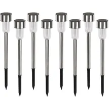 Perel Perel, Spannungswandler, SOLAR-GARTENLEUCHTE - 8er-Set