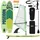 vidaXL SUP Board Aufblasbares SUP-Board mit Segel 330 x 76 x 15 cm Grün