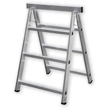 Iller-Leiter Iller Aluminium Arbeitsbock, klappbar 0,80x0,70m 2 Sprossen