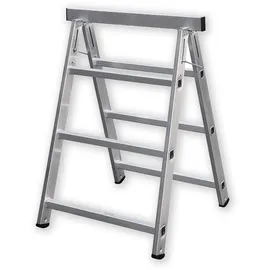Iller-Leiter Iller Aluminium Arbeitsbock, klappbar 0,80x0,70m 2 Sprossen