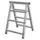 Iller-Leiter Iller Aluminium Arbeitsbock, klappbar 0,80x0,70m 2 Sprossen