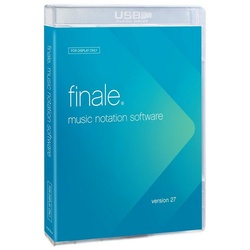 MakeMusic MakeMusic Finale 27D Notations-Software Digitales Aufnahmegerät