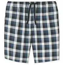 SCHIESSER Pyjamashorts Mix & Relax Blau/Weiß XL