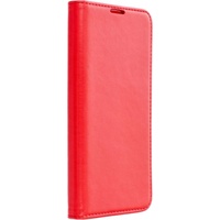 KönigDesign Hülle, kompatibel mit Samsung Galaxy A21s Kunstleder Handyhülle - Handy Case Rot