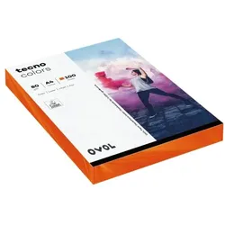 Inapa tecno Farbige Papiere »Rainbow / tecno Colors« orange