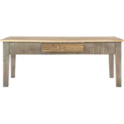 Couchtisch Sofatisch Tisch Massivholz Mangoholz Sao Paulo 117x70 cm WOMO-DESIGN®