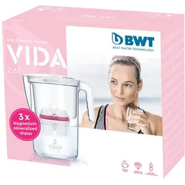 BWT Vida 815485 weiß + 3 Filterkartuschen