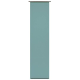 GARDINIA Flächenvorhang Stoff Uni Klettband 60 x 245 cm schlifgrün