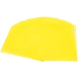 PATIKIL 100 Blatt Pergamentpapier 4x6, Pergamentpapier bedruckbares Transparentpapier 100GSM für Einladungsdruck, Gelb