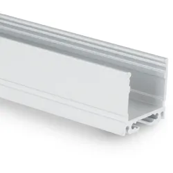 Emilum PN8 LED AUFBAU-Profil 200 cm, LED Stripes max. 16 mm