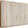 Wiemann Drehtürenschrank Monaco 295,2 x 216 x 58 cm Beige/Braun