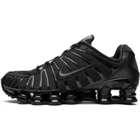 Nike Shox Tl Bv1127-001 Herren-Sneaker, Größe 38,5, Schwarz/Schwarz/Schwarz, 38 EU - 38 EU