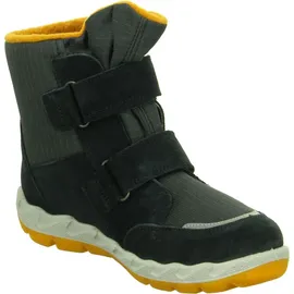 superfit Klettstiefel Grau/Gelb 28