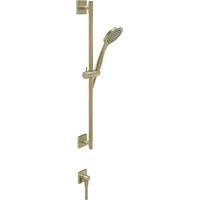 GESSI Rilievo, Brausestangen-Set, - messing gebürstet