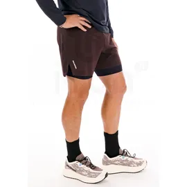 Salomon Sense Aero 2in1 herren Laufshort-Braun-M