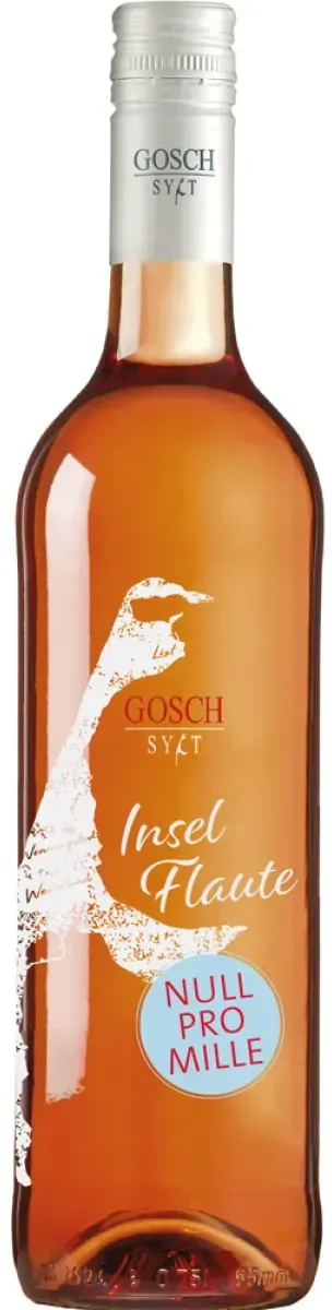 Gosch Inselflaute rosé alkoholfrei Roséwein halbtrocken 0,75 l