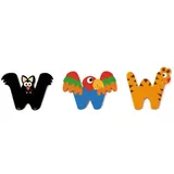 Scratch Holzbuchstabe W