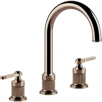GESSI Venti20 3-Loch-Waschtischarmatur, ohne Ablaufgarnitur, - Kupfer