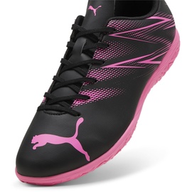 Puma Men Attacanto It Soccer Shoes, Puma Black-Poison Pink, 44.5 EU