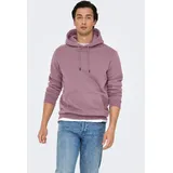 Only & Sons Hoodie lila XL