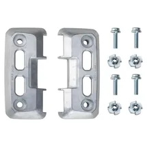Sortimo Halter-Set Aluminium 2 Stück schwarz