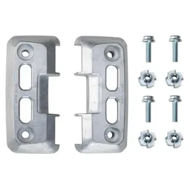 Sortimo Halter-Set Aluminium 2 Stück schwarz