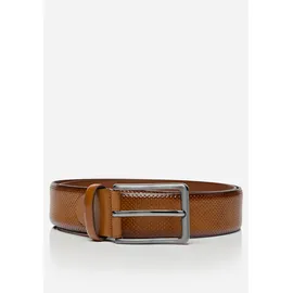 Monti Ledergürtel Cambridge in cognac - 0001 | Gr.: 100 cm