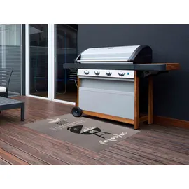 Primaflor BBQ Grillunterlage HOMEMADE 90 x 120 cm Grau