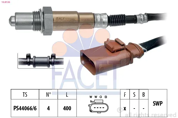 FACET Lambdasonde 108126 für Audi