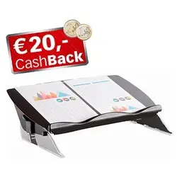AKTION: Fellowes Konzepthalter Easy Glide schwarz mit CashBack