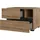 OTTO home Schlafzimmer-Set OTTO HOME "Cross, moderne, grifflose Optik, FSC-zertifiziert", braun (wotan eiche), 4trg. Schrank + ohne Matratze, B/H: 180cm x 200cm, 4trg. Schrank, Schlafzimmermöbel-Sets, Komplettschlafzimmer-Set