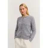 Bugatti Cardigan in 250-grau & Gr.: M