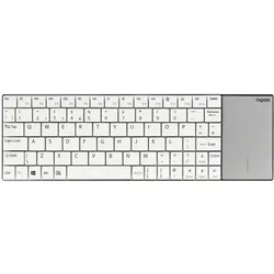 Rapoo E2710 Tastatur RF Wireless QWERTZ Deutsch Weiß
